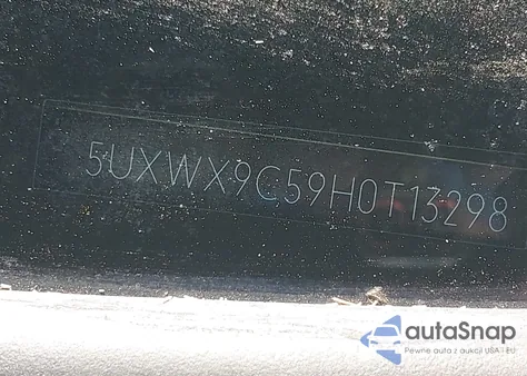 2017 BMW X3 xDrive28I z USA, uszkodzony, nr VIN 5UXWX9C59H0T13298